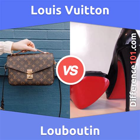 what is the difference between louis vuitton and louboutin|Louboutin Louis Vuitton shoes heels.